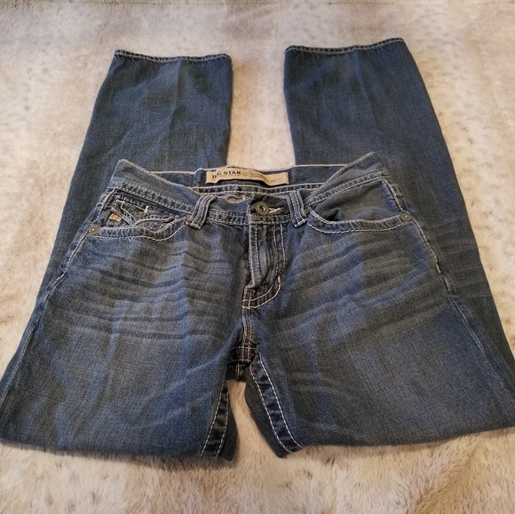 Big Star Denim - Big Star Pioneer Regular Boot Cut Blue Jeans